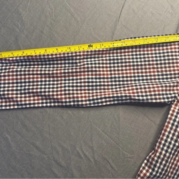U.S. Polo Assn. Red, Navy & White Gingham Button-Down Shirt - Picture 10 of 11